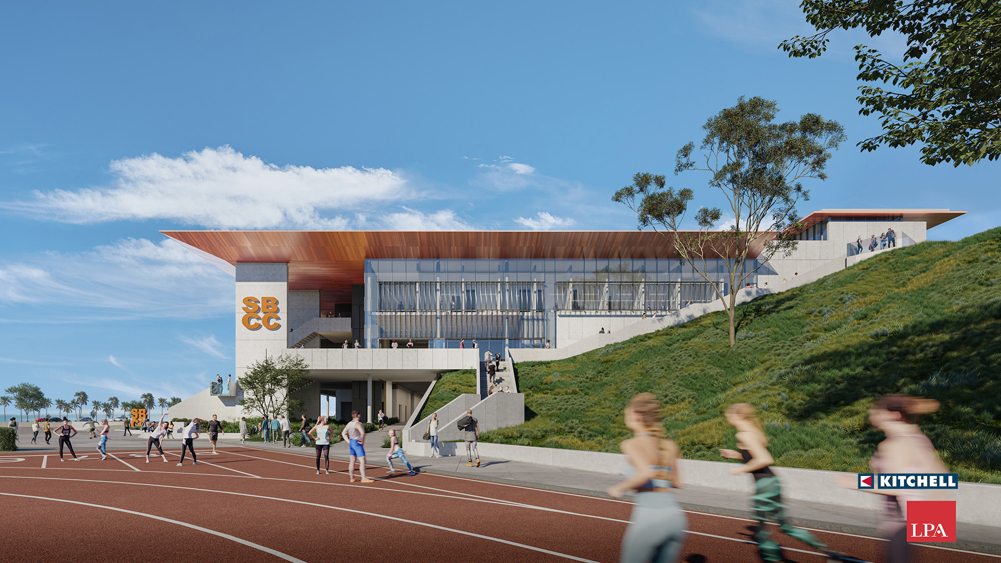 New Physical Education (PE) Building Render